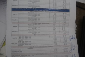 Kreşe %80, pikniğe %100,  nikâha %150, KM’ye %230 