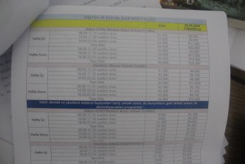 Kreşe %80, pikniğe %100,  nikâha %150, KM’ye %230 