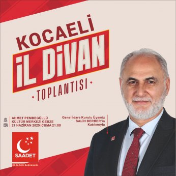 SP İl divanı Gebze’de