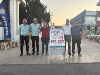 Petrol-İş 40 bin üyesiyle tüm grevlerin arkasında
