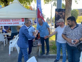 Mücadeleniz savunma sanayinin onur mücadelesidir