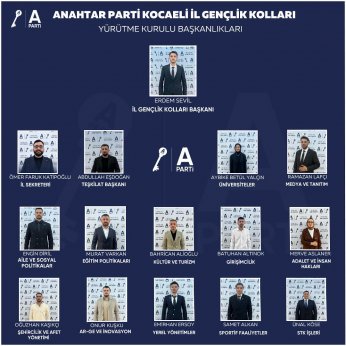 Anahtar Parti’de Sevil yürütme kurulunu açıkladı 