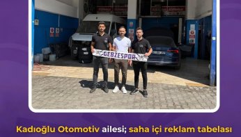 Gebze’yi seven Gebzespor’u elinden geldiğince desteklemeli
