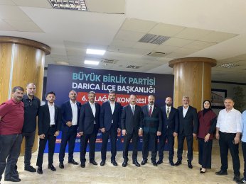 BBP Darıca’da Mehmet Yılmaz seçilmiş başkan