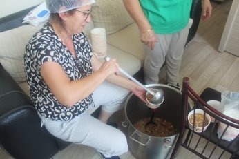 İçine ‘tonlarca’ dayanışma, emek ve sevgi kattık 