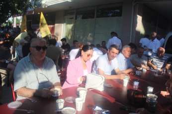 Pir Sultan'da aşure Alevi, Dürzi ve  Hristiyanlar için kaynadı 