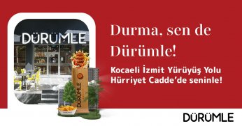 Dürümle İzmit’te dörtledi