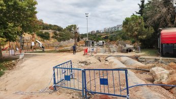 Çocuk parkına sıfır İş güvenliği de sıfır