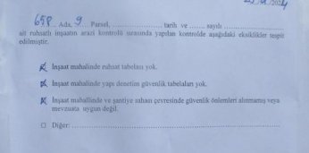 Ceza kesilmedi. Rutin uyarıldı