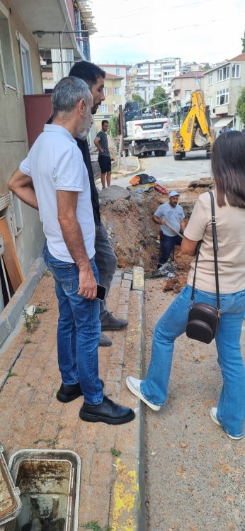 Gelişigüzel kazı gaz borusunu patlattı