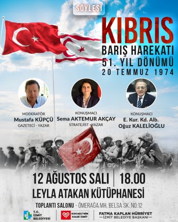 Akçay, Kıbrıs söyleşisine  konuşmacı davet edildi