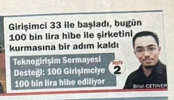 Milli projedeyim. Önceliğim ben değil vatan!