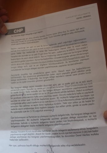 Hacı Halil seçimine itiraz ettiler