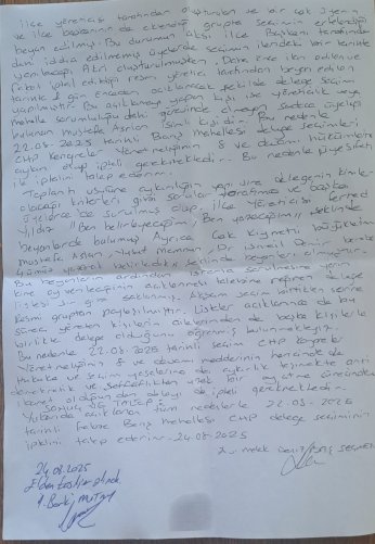 Yöneticinin ertelediği seçimi yetkisiz üye yaptırmış 