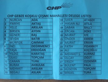 Osman Yılmaz’da beş  kadın her iki listede yer aldı