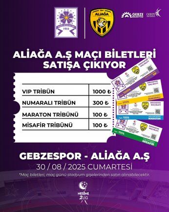 Aliağa maçına mühendis hakem