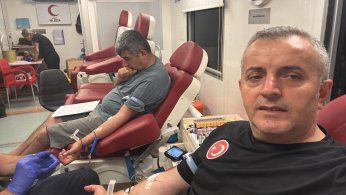 Osman Yılmaz’da 62  ünite kan toplandı 