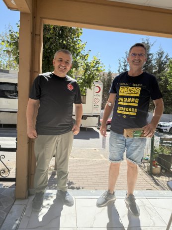 Osman Yılmaz’da 62  ünite kan toplandı 