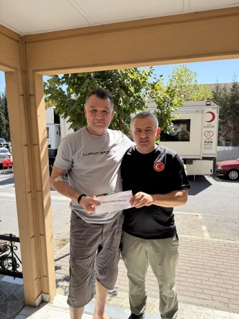 Osman Yılmaz’da 62  ünite kan toplandı 