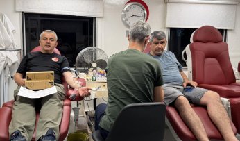 Osman Yılmaz’da 62  ünite kan toplandı 