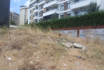 Hafriyat dağ gibi. Otlar riskli. Yeni okul yetişemedi