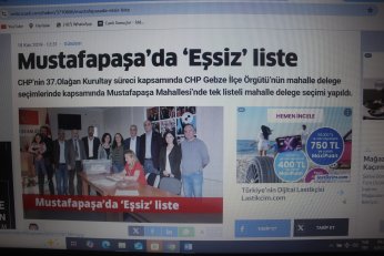 CHP Gebze Paşa’da “yine eskisi gibi!”