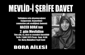 Hacer Bora toprağa verildi 