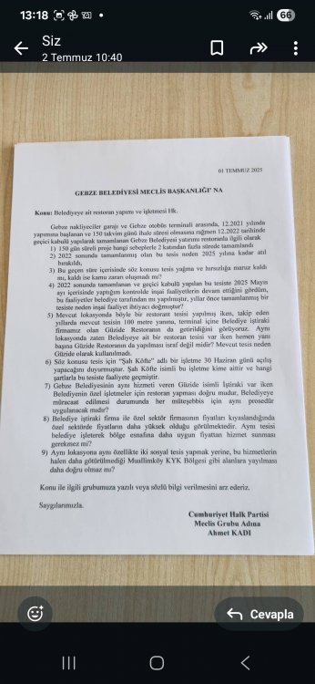 Terminaldeki restoran esnaf  ve halka hizmet veriyormuş 