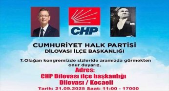 Her bir üyeyi adaylığa ve katkıya davet ediyorum 