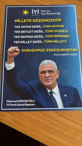 Hala Akşener sanıyorlardı Dervişoğlu broşürü bastırdım
