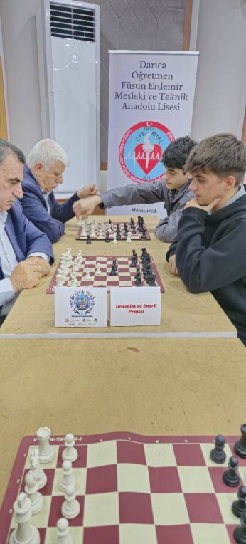 Deneyim ve enerji  projesinde gala 23 Eylül'de atölyede