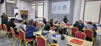 Deneyim ve enerji  projesinde gala 23 Eylül'de atölyede