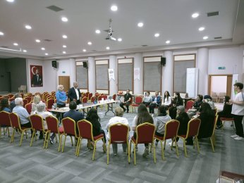 Deneyim ve enerji  projesinde gala 23 Eylül'de atölyede