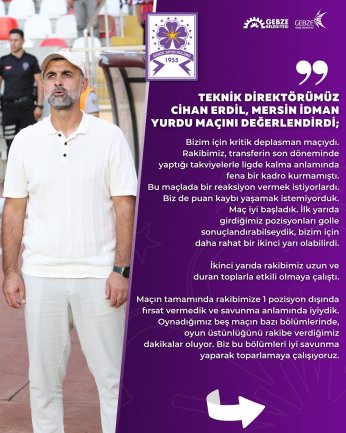 İyi savunma ile toparlıyoruz