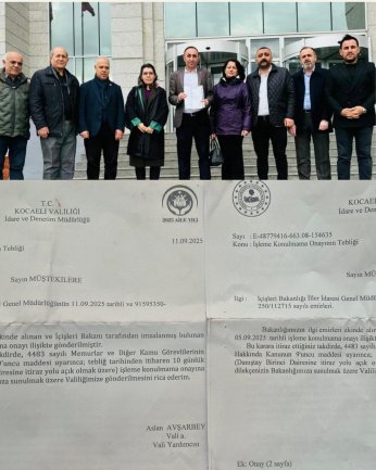 Çiftçi’den yerler alındı. Uyar’a soruşturma