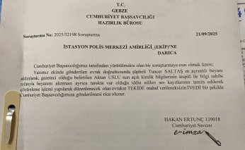 Şahin Erim, Tuncer Saltaş’tan davacı oluyor