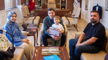 SMA meleğinin destek eli Diyarbakır'da