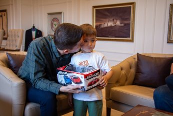 SMA meleğinin destek eli Diyarbakır'da