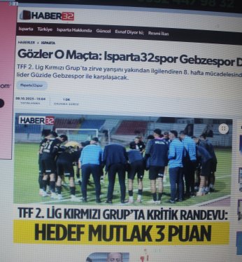 “Hızlı ve Öfkeli – 1” bugün Isparta maçıyla başlıyor