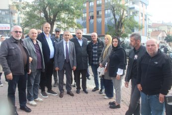 Sendikası, partisi ve Gebze “Razıyız” diye uğurladı 