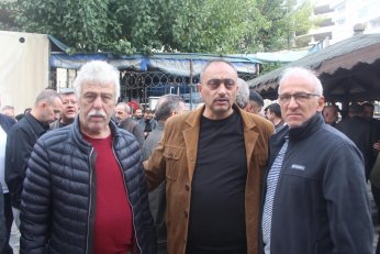 Sendikası, partisi ve Gebze “Razıyız” diye uğurladı 