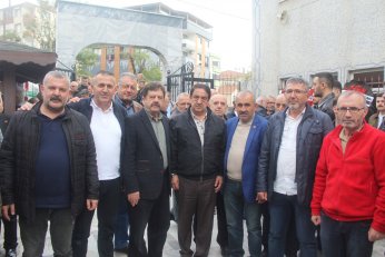 Sendikası, partisi ve Gebze “Razıyız” diye uğurladı 