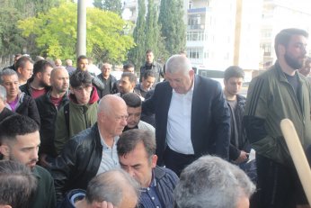 Sendikası, partisi ve Gebze “Razıyız” diye uğurladı 