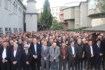 Sendikası, partisi ve Gebze “Razıyız” diye uğurladı 