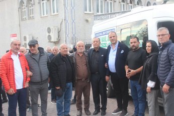 Sendikası, partisi ve Gebze “Razıyız” diye uğurladı 