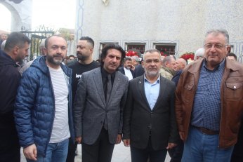 Sendikası, partisi ve Gebze “Razıyız” diye uğurladı 