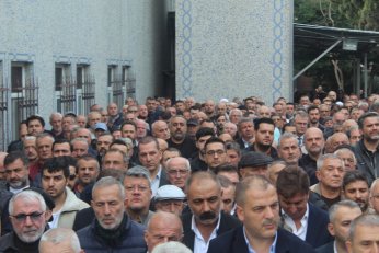 Sendikası, partisi ve Gebze “Razıyız” diye uğurladı 