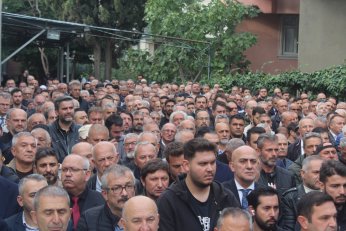 Sendikası, partisi ve Gebze “Razıyız” diye uğurladı 