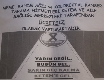 Kanserin kadını erkeği ayıbı bulaşısı yok!