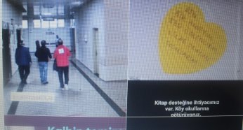 Urfa’ya kitaplık girişimine  Urfalı şair yazar desteği 